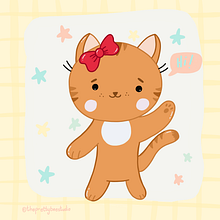 My project in Kawaii Illustration: Create Charming Characters course. Projekt z dziedziny Trad, c, jna ilustracja, Projektowanie postaci i Manga użytkownika Melissa Martheze - 02.01.2022