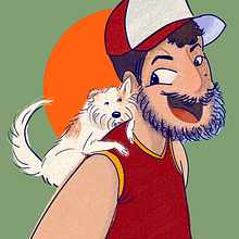 Thiti e Pepper. Traditional illustration project by Shayane Chaves - 01.02.2022