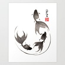 My project in Introduction to Sumi-e Painting course. Een project van Traditionele illustratie,  Tekening y  Illustratie met inkt van Meaghan Jordaan - 04.01.2022
