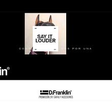 D. FRANKLIN I Digital Campaign. Un progetto di Design, Motion graphics, Pubblicità, Animazione, Graphic design e Tipografia di Virginia Oliete - 05.01.2022