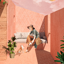 Mi Proyecto del curso: Representación gráfica de proyectos arquitectónicos. Een project van Architectuur, Grafisch ontwerp, Interactief ontwerp, Interieurontwerp, L, scaping, Collage, Digitale architectuur y  Architecturale illustratie van Ana Auccasi - 03.01.2022