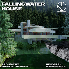 Fallingwater house - Frank Lloyd Wright. Un progetto di Architettura e Fotografia architettonica di Matheus Rudo Antoniassi Pereira de Oliveira - 05.01.2022
