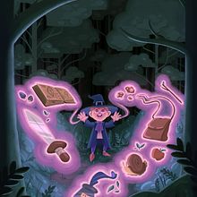 Wizard Training. Traditional illustration, Digital Illustration, and Digital Drawing project by Jordan Fraser - 01.05.2022