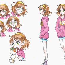 My project in Creation of Manga Characters course. Un proyecto de Ilustración tradicional, Diseño de personajes, Cómic y Manga de Ashley Ehlers - 05.01.2022