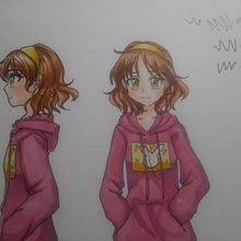My project in Colored Marker Techniques for Manga course. Un proyecto de Ilustración tradicional, Cómic, Teoría del color y Manga de Ashley Ehlers - 05.01.2022