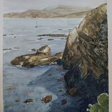 Mi Proyecto del curso: Paisajes naturales en acuarela. Un projet de Beaux Arts, Peinture , et Aquarelle de laura_akm - 05.01.2022