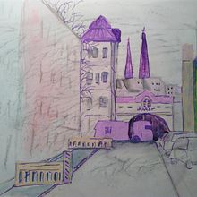 Mein Kursprojekt: Moderne Urban Sketching-Techniken in Mixed Media. Traditional illustration, Painting, Architectural Illustration & Ink Illustration project by m.zirzow1 - 01.05.2022