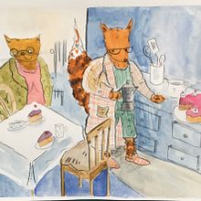 Mein Kursprojekt: Tierfiguren in Aquarell für Kinderbücher. Un progetto di Illustrazione tradizionale, Belle arti, Pittura, Disegno, Pittura ad acquerello, Illustrazione infantile e Narrativa di michaela.braeuninger - 05.01.2022