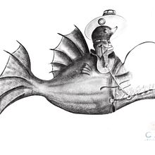 My project in Surrealistic Fineliner Illustration course. Traditional illustration, Pencil Drawing, Drawing, Realistic Drawing, Artistic Drawing & Ink Illustration project by claudiarosenewman - 01.05.2022