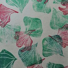 Mon projet du cours : Illustrations avec des tampons faits main. Traditional illustration, Pattern Design, Printing, Sketchbook, and Engraving project by M Algrain - 01.05.2022