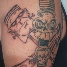 Mechanical tattoo. Tattoo Design project by Jimmy Dantas - 11.01.2021
