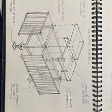 Boceto de diseño industrial. Un progetto di Architettura, Bozzetti, Disegno e Illustrazione architettonica di israel miranda casas - 05.01.2022