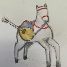 Mi Proyecto del curso: Técnicas de ilustración para desbloquear tu creatividad. Design, Traditional illustration, Fine Arts, Painting, Creativit, Creating with Kids, and Sketchbook project by terebarboza08 - 01.05.2022