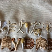 Mi Proyecto del curso: Introducción al bordado en relieve. Embroider project by Raquel Biciego Sanchez - 11.15.2021