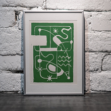 Lino cut experiment. Un proyecto de Artesanía y Pintura de sofie_marg - 05.01.2022