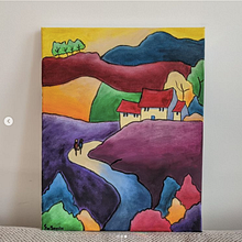 First painting ever :). Un proyecto de Pintura de sofie_marg - 05.01.2022