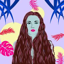 Mi Proyecto del curso: Ilustración de retratos: Adobe Fresco para principiantes. Un progetto di Illustrazione digitale, Illustrazione tradizionale e Design di Andrea Ottonello - 03.01.2022