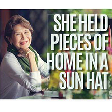 She Held Pieces of Home in A Sun Hat (Manila Bulletin feature) . Un projet de Écriture , et Écriture de non-fiction de Nicole De Los Reyes - 03.10.2019