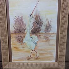 Raios de entardecer com uma garça. . Un projet de Illustration traditionnelle, Aquarelle et Illustration naturaliste de Antonieta Pavanelo - 05.01.2022