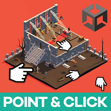 Game Dev Tutorial - Point and Click 3D Dioramas in Unity. Projekt z dziedziny 3D i Tworzenie gier wideo użytkownika James Walsh - 14.12.2021