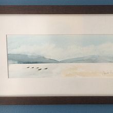 Mon projet du cours : Paysages atmosphériques à l'aquarelle. Een project van  Beeldende kunst, Schilderij y Aquarelschilderen van Josée DIon - 06.01.2022