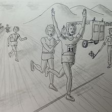 My project in Basic Principles of Drawing People from Imagination course. Traditional illustration, Fine Arts, Sketching, Pencil Drawing, Drawing, Artistic Drawing, and Figure Drawing project by pio-tr - 01.06.2022