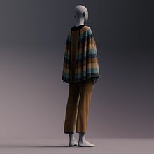 Mi Proyecto del curso: Moda digital en 3D con Marvelous Designer y Cinema 4D. 3D, e Modelagem 3D projeto de andres_ortiz - 06.01.2022