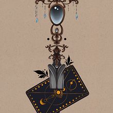Project.. Un progetto di Illustrazione tradizionale, Illustrazione digitale, Design di tatuaggi e Illustrazione botanica di Kepler Kepler - 05.01.2022