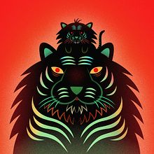 Year of the Tiger Ein Projekt aus dem Bereich Traditionelle Illustration von Nathan Jurevicius - 05.01.2022