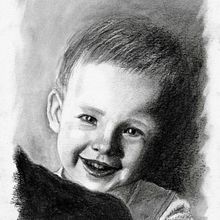 Mi Proyecto del curso: Retrato artístico al carboncillo: creando atmósferas. Un projet de Illustration traditionnelle, Beaux Arts, Dessin, Dessin de portrait, Dessin réaliste , et Dessin artistique de laura_akm - 07.01.2022