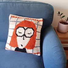 Meu projeto do curso: Tapestry: técnica de crochê para desenhar com linha. Accessor, Design, Pattern Design, Fiber Arts, DIY, and Crochet project by Patrícia Ferreira - 01.07.2022