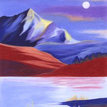Mon projet du cours : Dessin de paysage aux pastels : jouez avec la lumière. Ilustração tradicional, Artes plásticas, Desenho a lápis, Desenho, e Desenho artístico projeto de Clara Debray - 07.01.2022
