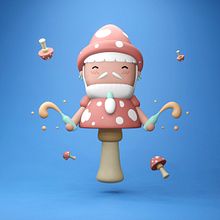 Mi Proyecto del curso: Creación de personajes kawaii en 3D con Blender . Un proyecto de Ilustración tradicional, Diseño de personajes, Ilustración digital, Modelado 3D y Manga de alejandro arruti - 07.01.2022