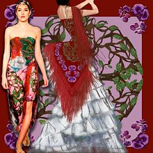 SEDA HÍPICA Y FLAMENCA. Un progetto di Pattern design, Stampa, Interior Design, Pittura digitale e Disegno digitale di Milagros Argüelles González - 07.01.2022