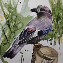 Mi Proyecto del curso: Acuarela naturalista con expresión y personalidad. Un progetto di Illustrazione tradizionale, Pittura ad acquerello e Illustrazione naturalistica di Anna Czernachowski - 07.01.2022