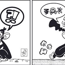 Meu projeto do curso: Humor gráfico: a tirinha nossa de cada dia nos dai hoje. Un projet de Illustration traditionnelle, B, e dessinée, Dessin au cra, on, Dessin , et Narration de ROBERTO FLÁVIO GOMES DE LIMA - 07.01.2022