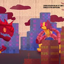 Meu projeto do curso: Ilustração infantil para publicações editoriais. Ilustração tradicional, Design de personagens, Ilustração digital, Ilustração infantil e Ilustração editorial projeto de Natan Gonçalves Ourives - 07.01.2022