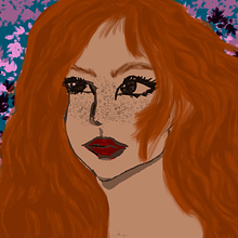 Meu projeto do curso: Retrato digital no Photoshop com um toque de fantasia. Traditional illustration, Drawing, Digital Illustration, Portrait Drawing, Digital Drawing, and Digital Painting project by Carol Silva - 01.07.2022