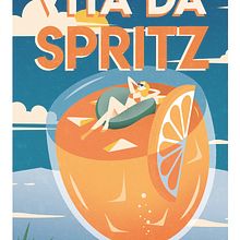 Il mio progetto del corso: Illustrazione vettoriale dinamica: colore e composizione. Traditional illustration, Vector Illustration, Digital Illustration, and Editorial Illustration project by Enrico Razzetti - 01.08.2022