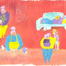 Mein Kursprojekt: Figurenentwicklung durch Beobachtungszeichnen. Projekt z dziedziny Trad, c, jna ilustracja, Projektowanie postaci,  R, sunek i Sketchbook użytkownika Nadja Bieri - 08.01.2022