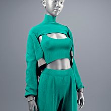 My project in Digital 3D Fashion with Marvelous Designer and Cinema 4D course. Un projet de 3D , et Modélisation 3D de Thomas Caprini - 08.01.2022