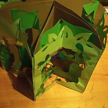 Flores silvestres de Tierra del Fuego. Ilustração tradicional, Design editorial, Papercraft, Stor, telling, Encadernação, Ilustração infantil, DIY, e Narrativa projeto de Eugenia Di Santo - 08.01.2022