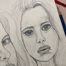 My project in Portrait Sketchbooking: Explore the Human Face course. Esboçado, Desenho, Desenho de retrato, Desenho artístico, e Sketchbook projeto de JC Norte - 07.01.2022