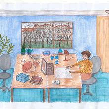 My project in Exploratory Sketchbook: Find Your Drawing Style course. Een project van Traditionele illustratie,  Schetsen,  Creativiteit,  Tekening, Aquarelschilderen, Sketchbook y Schilderen met gouache van Duygu Sensoz - 08.01.2022