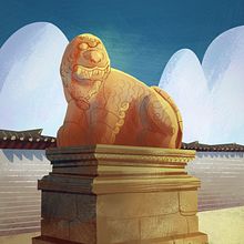 Cinematic Digital Illustration with Photoshop Project - The Dog. Traditional illustration, Design, and Painting project by goooooseduck - 01.01.2022