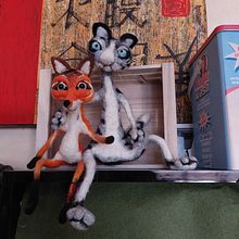 Il mio progetto del corso: Needle felting: creazione di personaggi con lana e ago. Een project van Craft, Speelgoedontwerp, Naaldvilten y Textielontwerp van Marianna - 09.01.2022