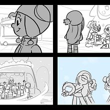 Storyboard - Strawberry Shortcake Shorts. Film, Video, TV, Traditional illustration, Animation, Comic, Video, TV, Character Animation, 2D Animation, Digital Illustration, Stor, board, Stor, telling, and Digital Drawing project by Petra Popescu - 03.01.2021