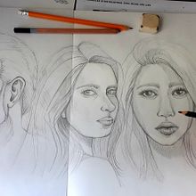 My project in Portrait Sketchbooking: Explore the Human Face course. Projekt z dziedziny Sketching,  R, sunek, Portret,  R, sunek art, st, czn i Sketchbook użytkownika Juliana Buglia - 12.01.2022