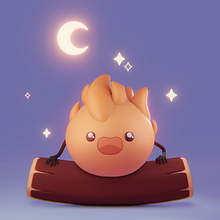 My project in Kawaii Character Creation in 3D with Blender  course. Traditional illustration, Character Design, Digital Illustration, 3D Modeling, and Manga project by Elise Braud - 01.09.2022