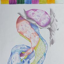 -TEG- Llapis de colors. Een project van Tekenen met kleurpotloden van Mireia Isabel Vázquez - 09.01.2022